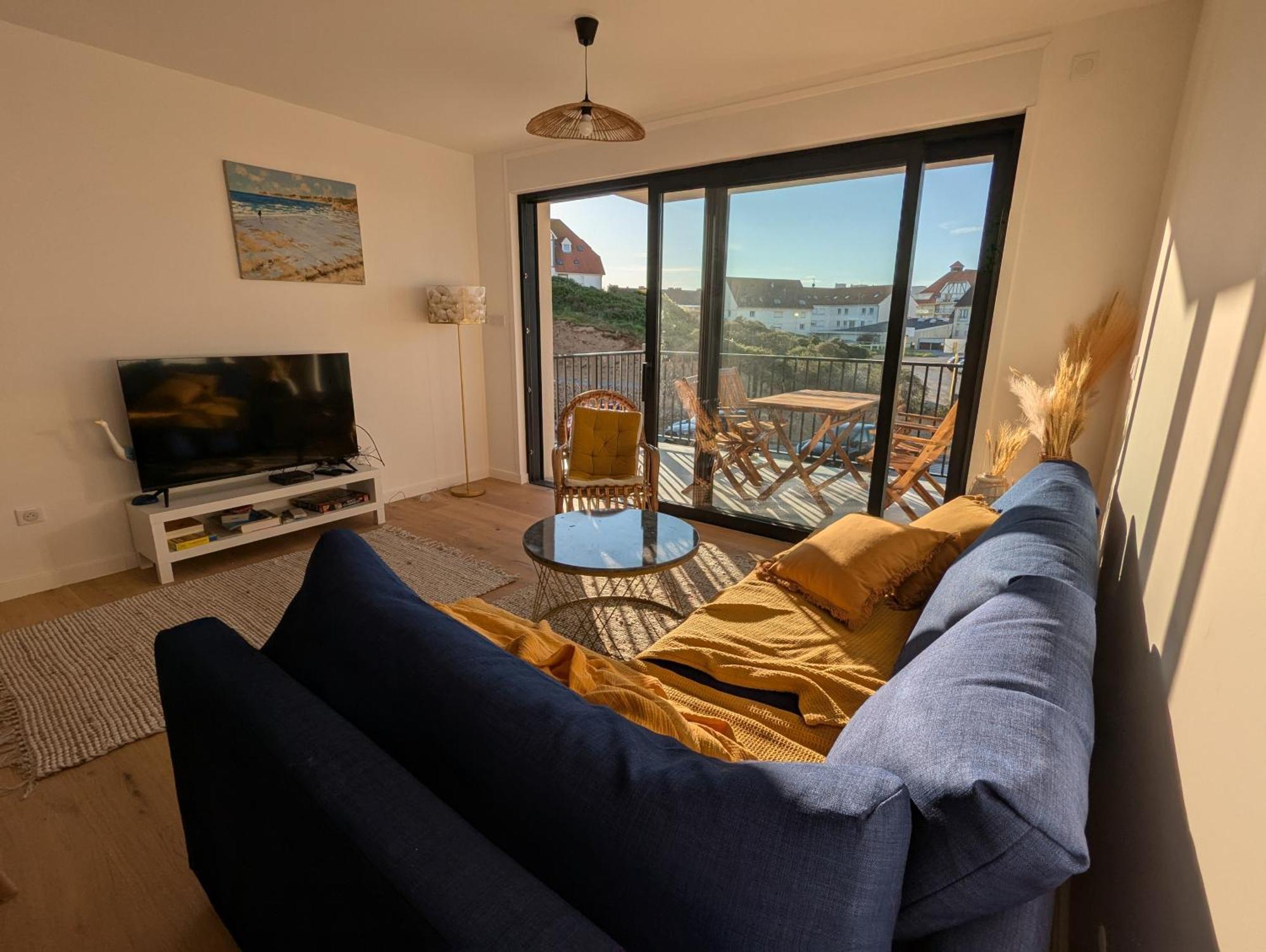 Evasion Plage - Appartement Lumineux Plein Centre Et 150M Plage Neufchâtel-Hardelot Zewnętrze zdjęcie
